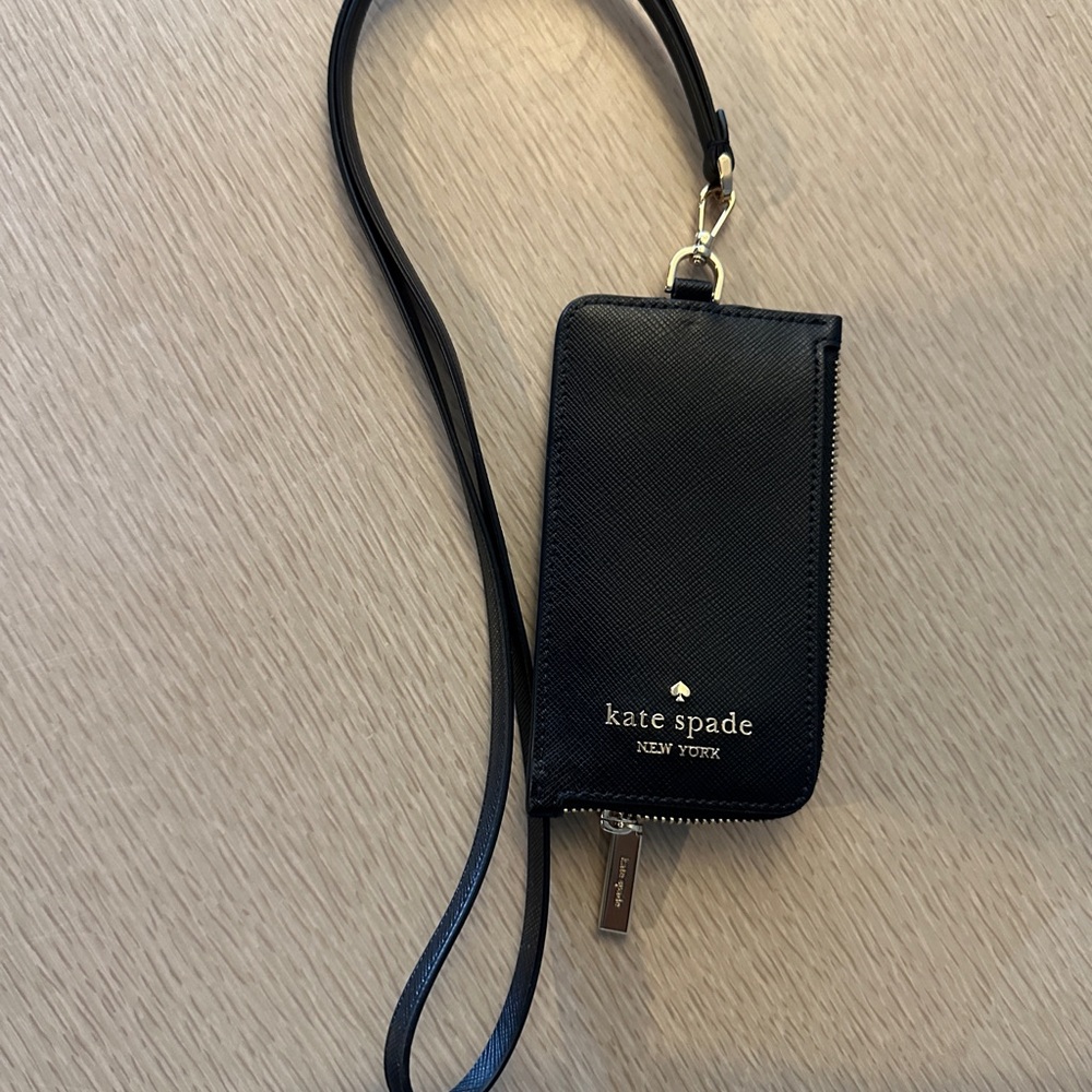 Kate Spade Black Leather Crossbody Bag